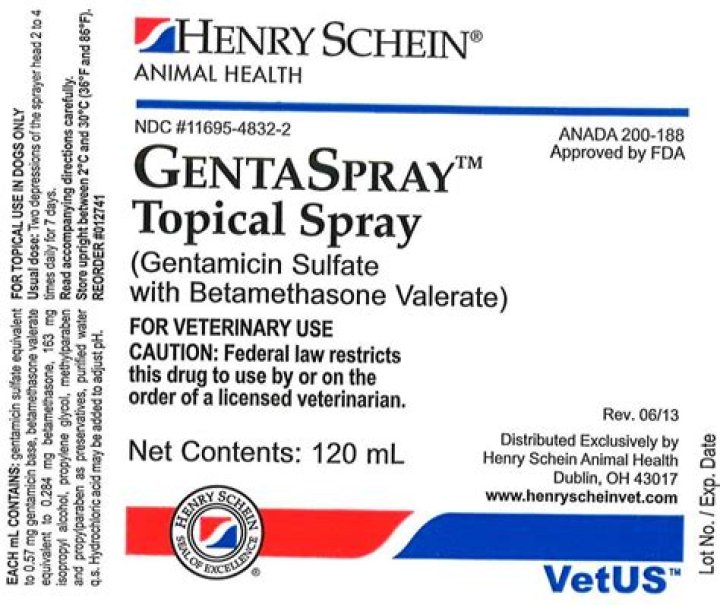 Can Gentaspray Be Used In Dogs Ear