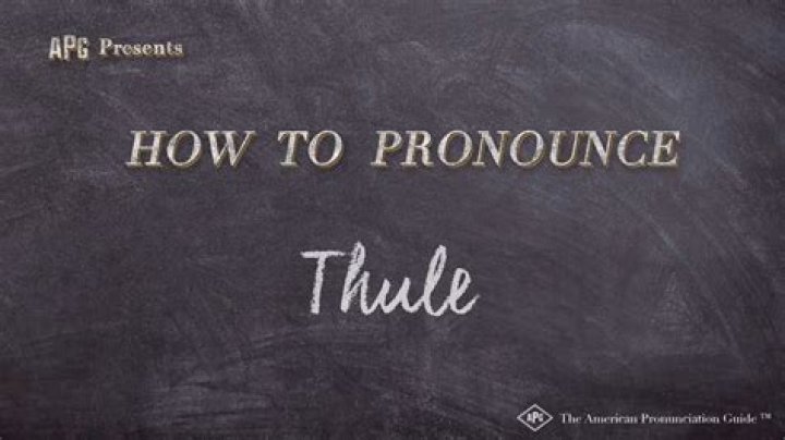How To Pronounce Thule Brand